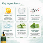 Brightening Face Serum: 5% Vitamin C & 5% Niacinamide | 30ml