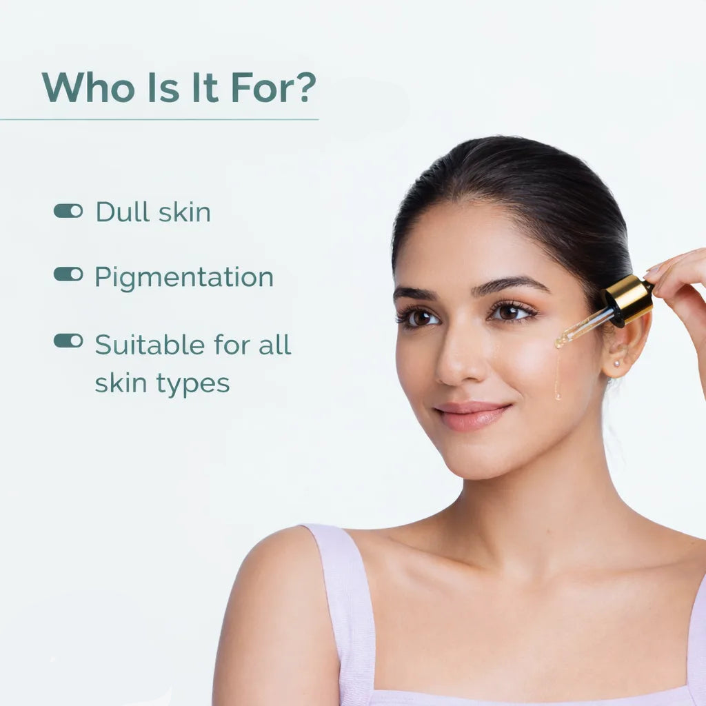 Brightening Face Serum: 5% Vitamin C & 5% Niacinamide | 30ml