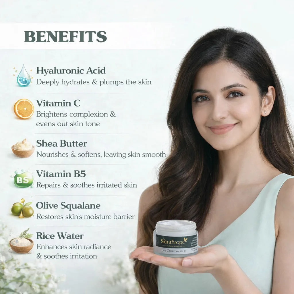 Moisturizing Day Cream with SPF 35+ | Glow + Sun Protection | 50gm