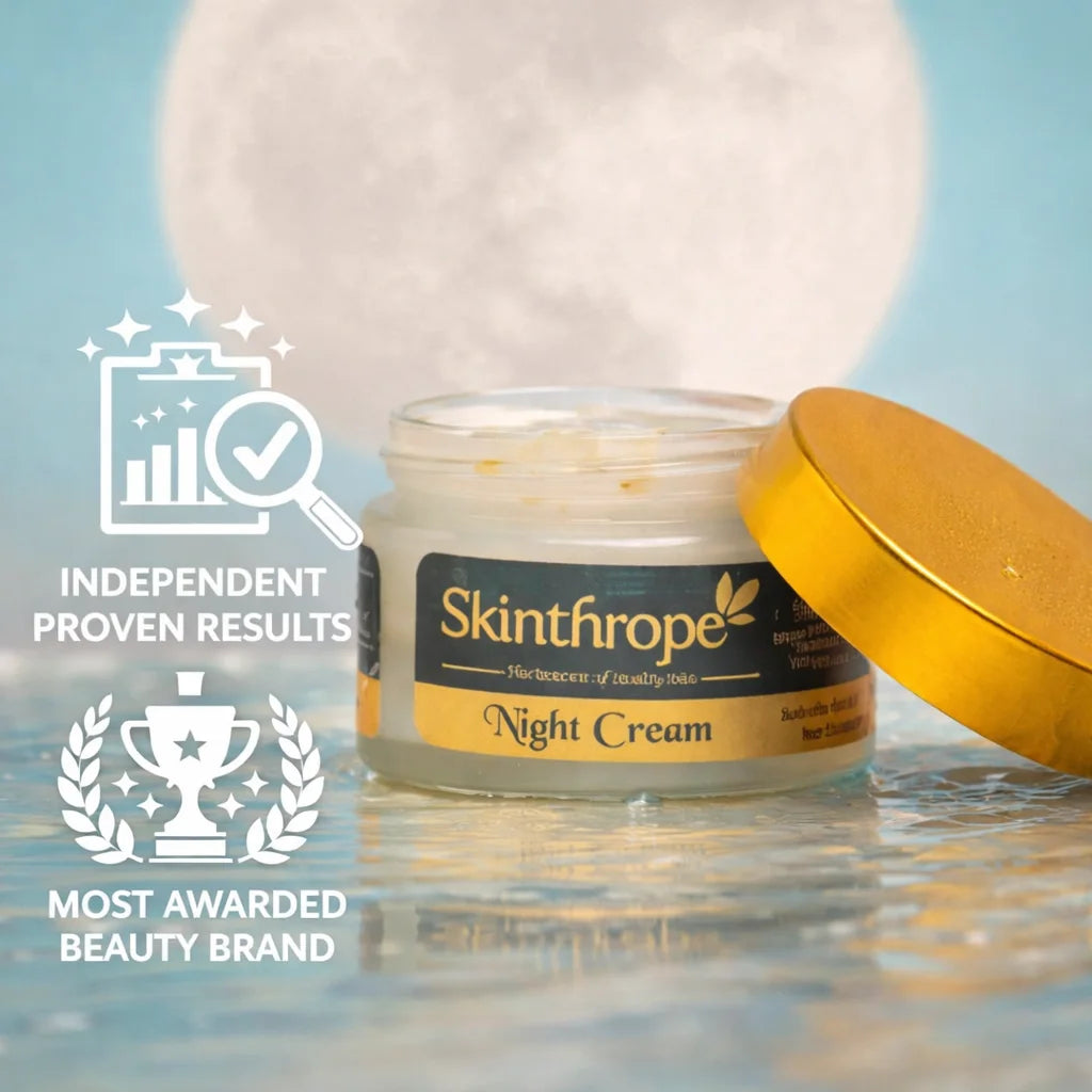 Night Cream with Pure Kumkumadi Oil, Vitamin C, and Kojic Acid | 50gm