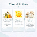 Night Cream with Pure Kumkumadi Oil, Vitamin C, and Kojic Acid | 50gm