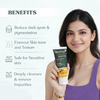 Instant Glow Moisturizing Face Wash with Vitamin C, Alpha Arbutin & Kojic Acid | 100ml