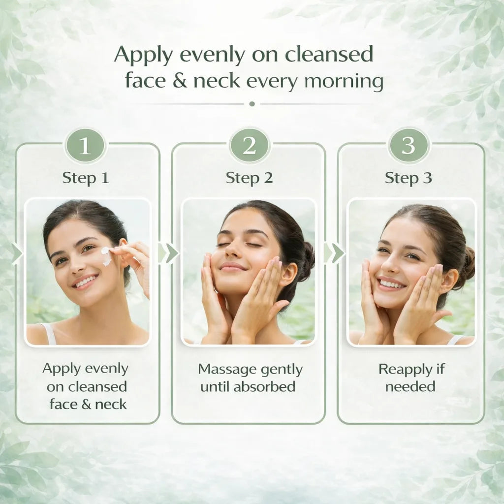 Moisturizing Day Cream with SPF 35+ | Glow + Sun Protection | 50gm