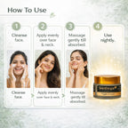 Night Cream with Pure Kumkumadi Oil, Vitamin C, and Kojic Acid | 50gm