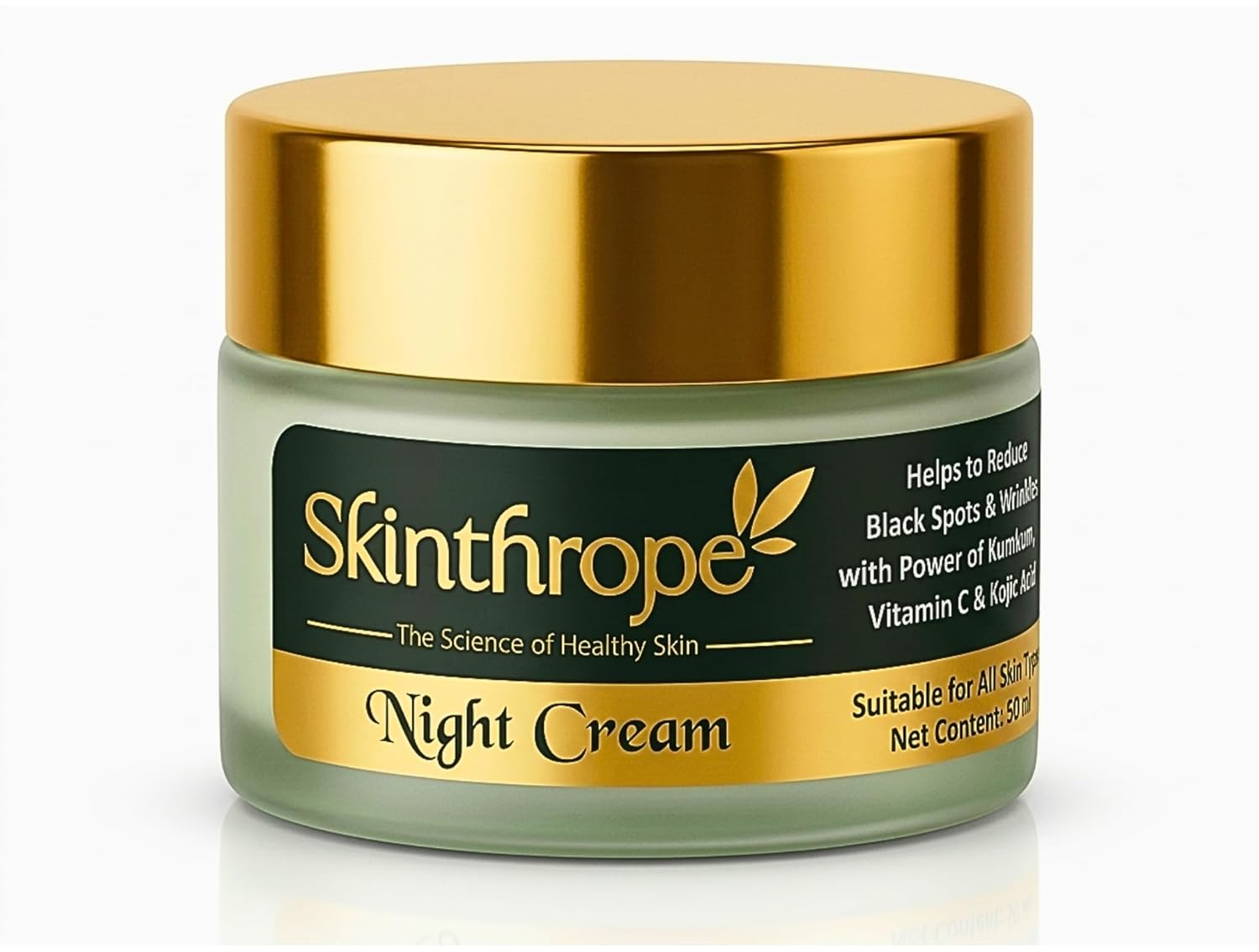 Skinthrope Overnight Repair Night Cream with Kumkumadi Oil